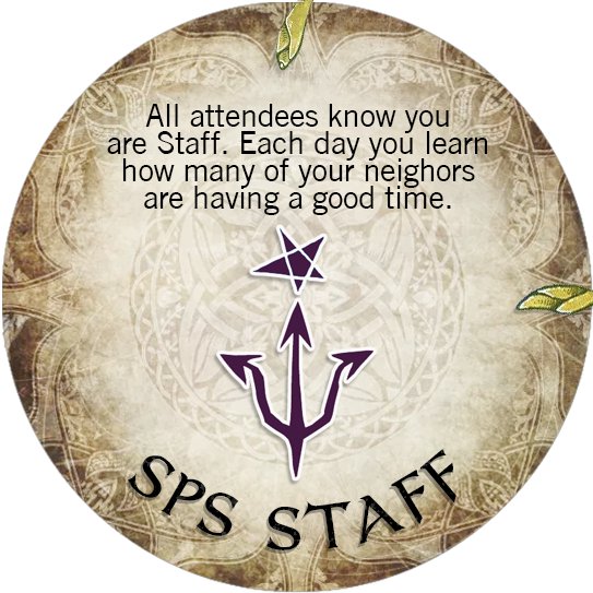 &ldquo;Staff Token&rdquo; Sticker